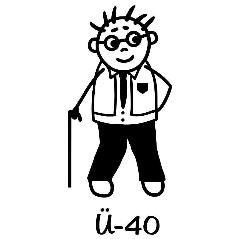 Ü-40 Mann/vierzig