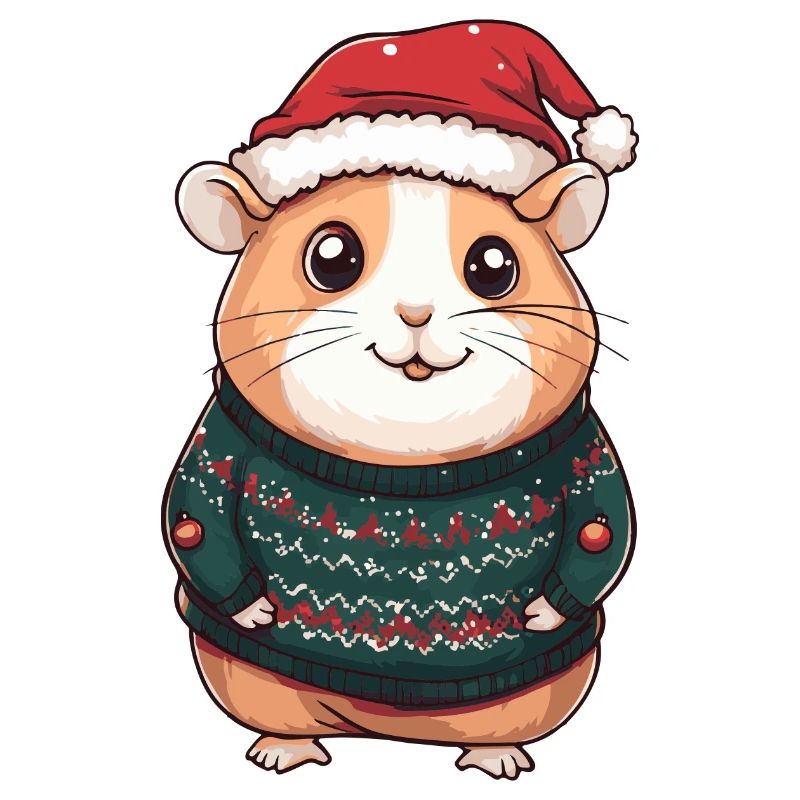 Hamster Weihnachten Comic
