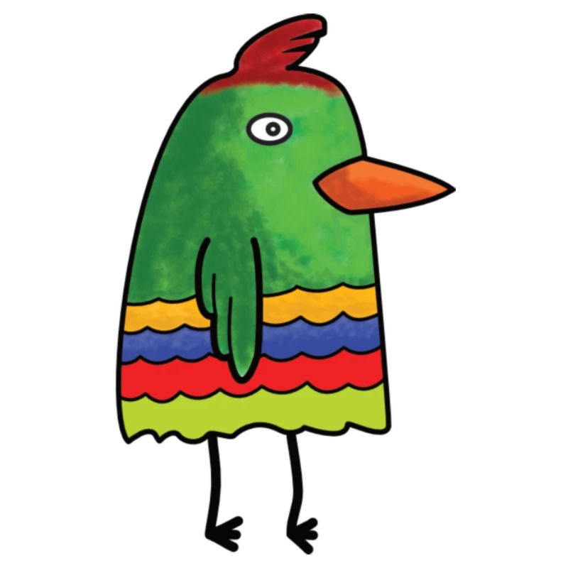 Oiseau étrange