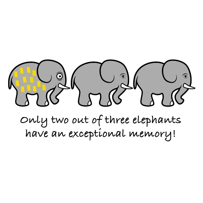 Elephant memory saying funny