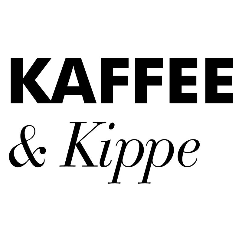 Kaffee Kippe Guten Morgen