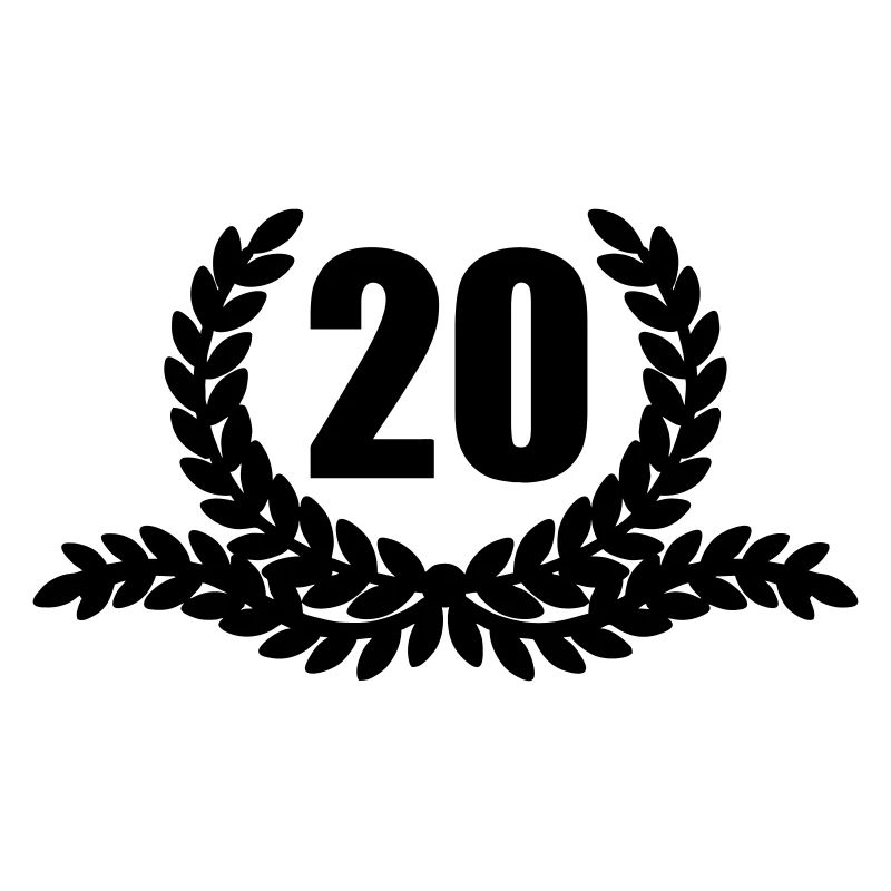 Lorbeerkranz 20 JAHRE