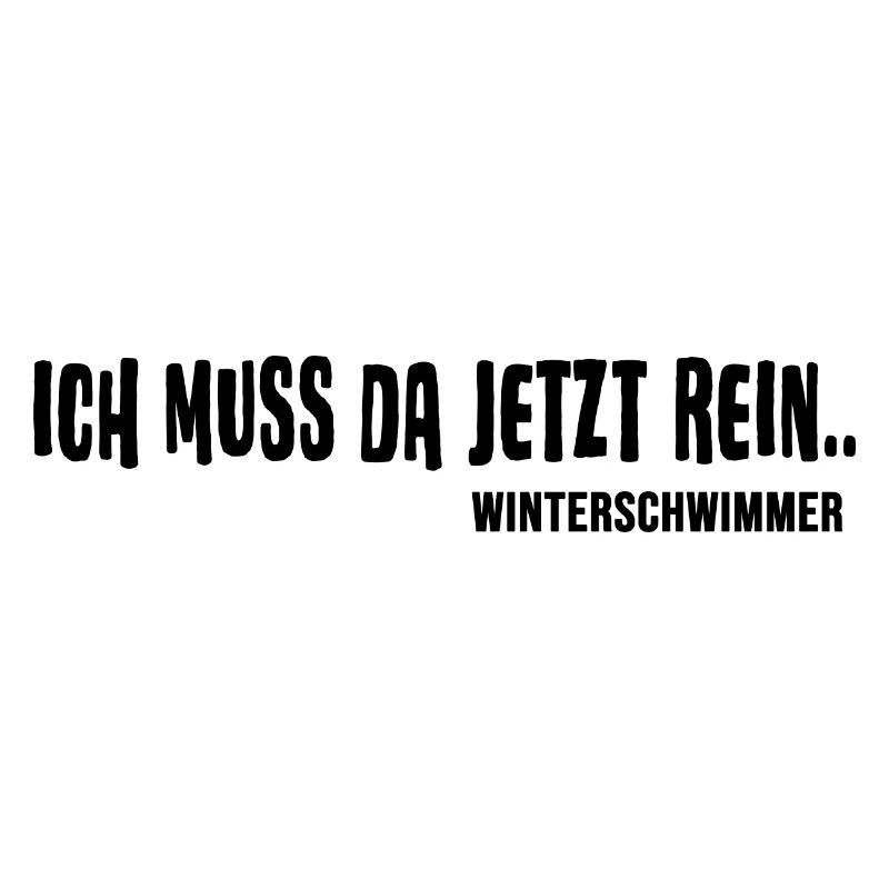 Eisbader "Winterschwimmer abgehärtet" Eisbad