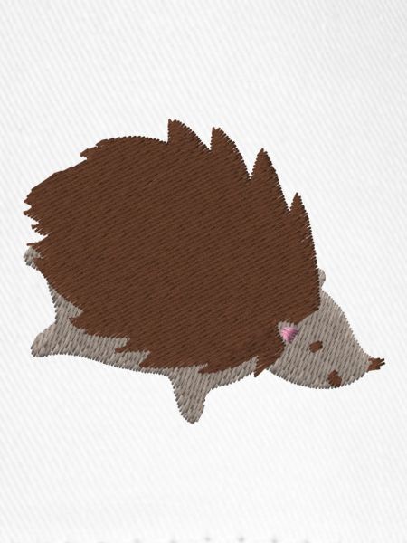 Igel bestickt