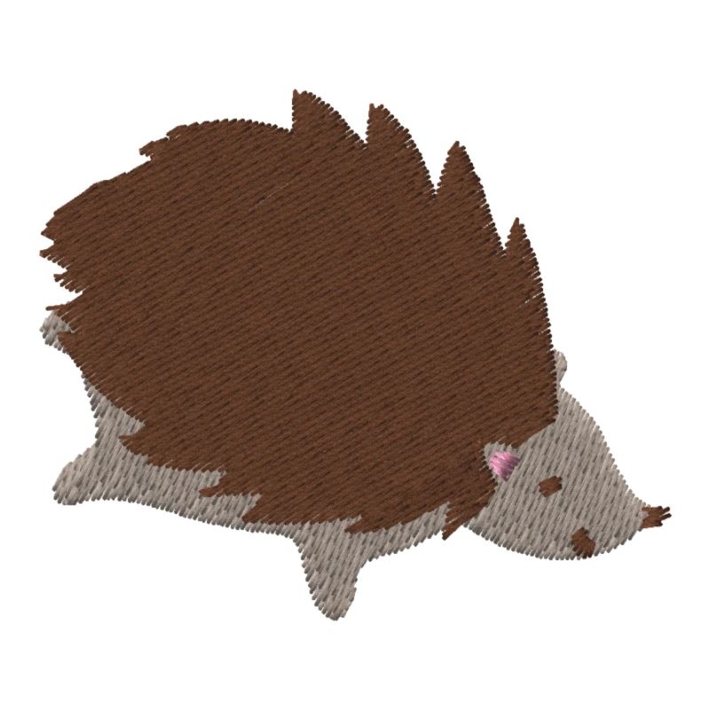 Igel bestickt