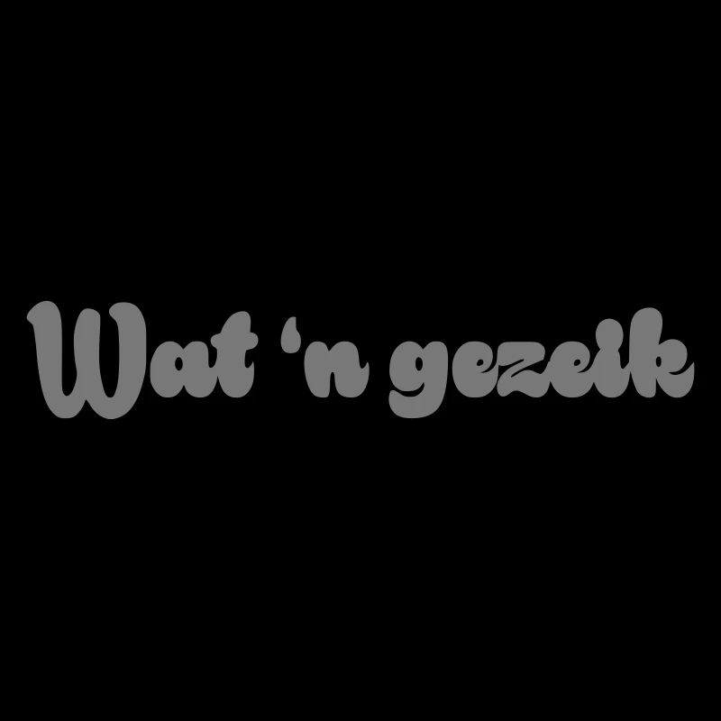 Wat n gezeik