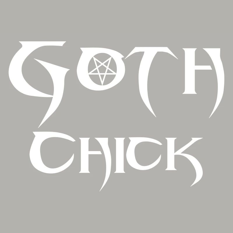 Goth Chick (Vector)