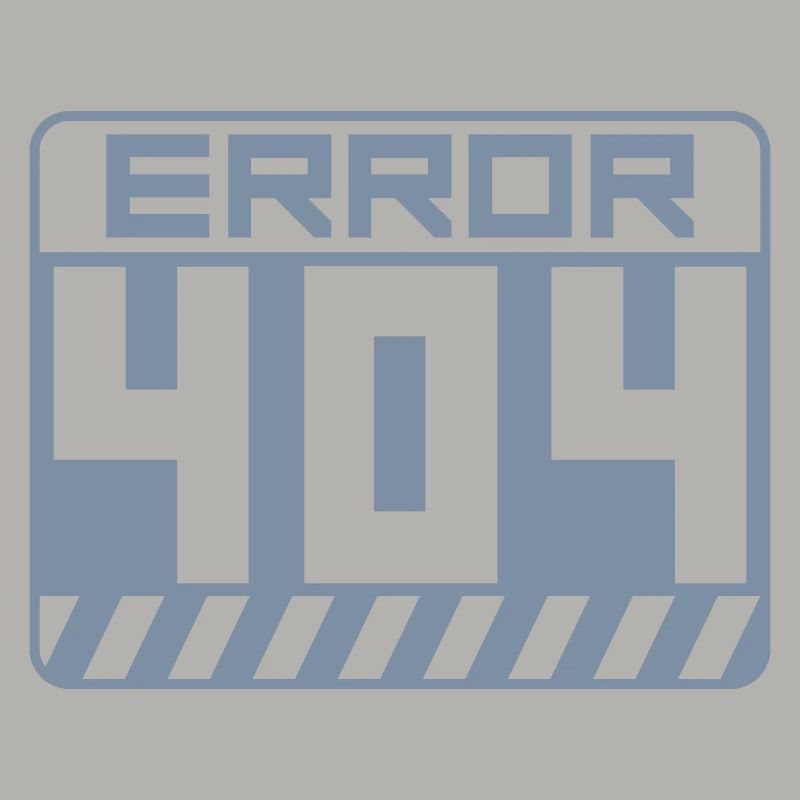 Warnung Schild Error 404