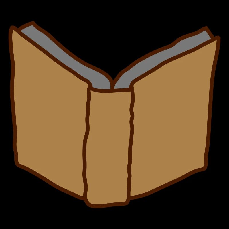 Livre ouvert par derrière
