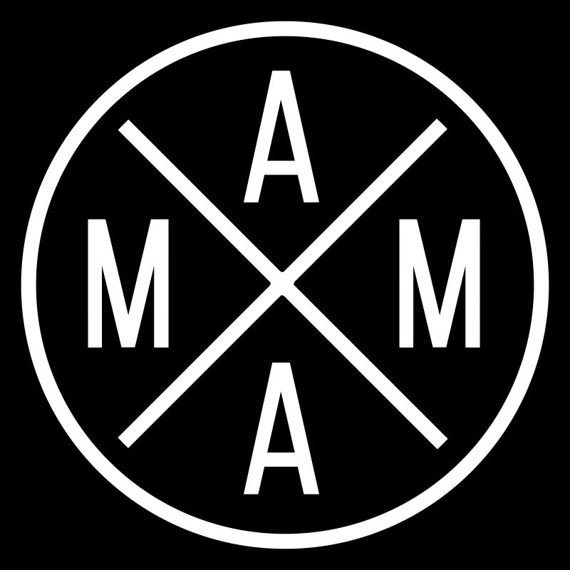 Mama Kreis mit Kreuz / Farbwechsel