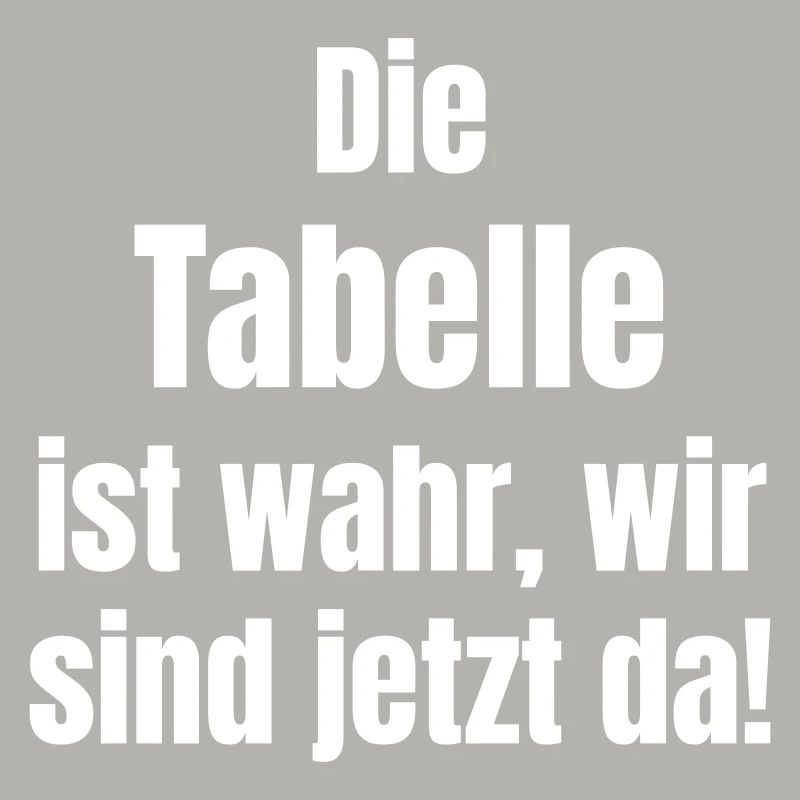 The table is true, we are here now!