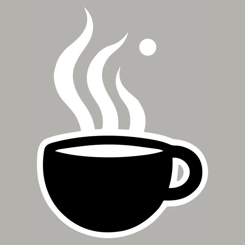 Becher mit heißem Getränk