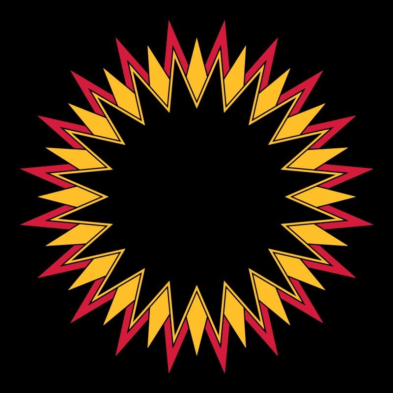 Explosion de vente rouge orange et jaune