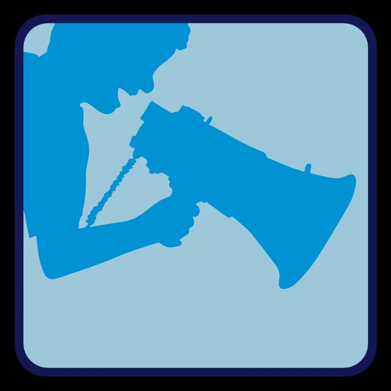 Discours Megafon Propaganda Man