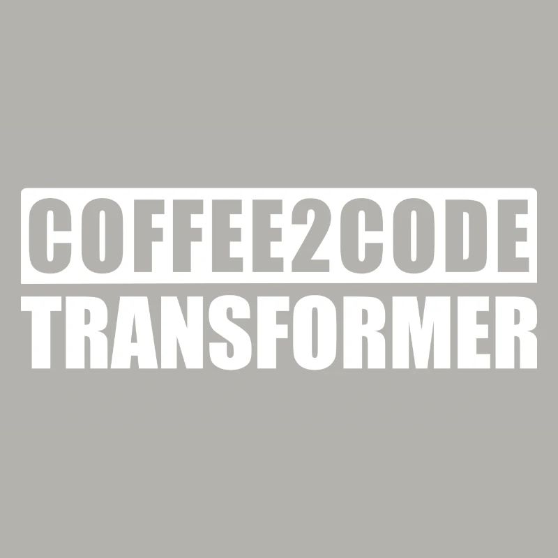 Coffee 2 Code Transformer Programmeur IT Chemise