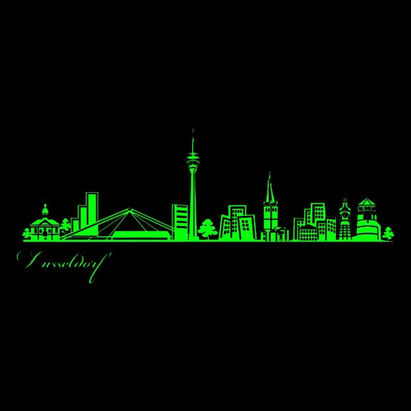 Dusseldorf Germany skyline urban panorama germany