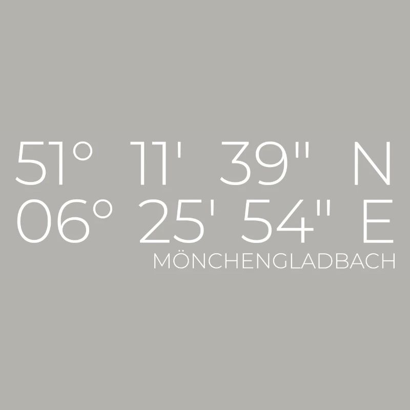coordinates Mönchengladbach