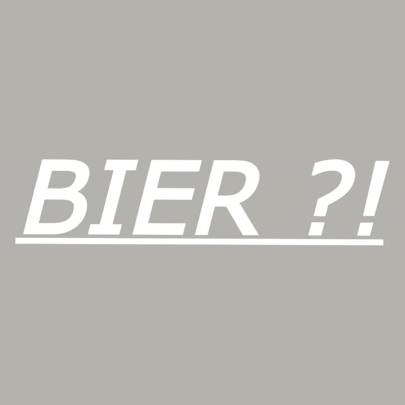 Bier ?!