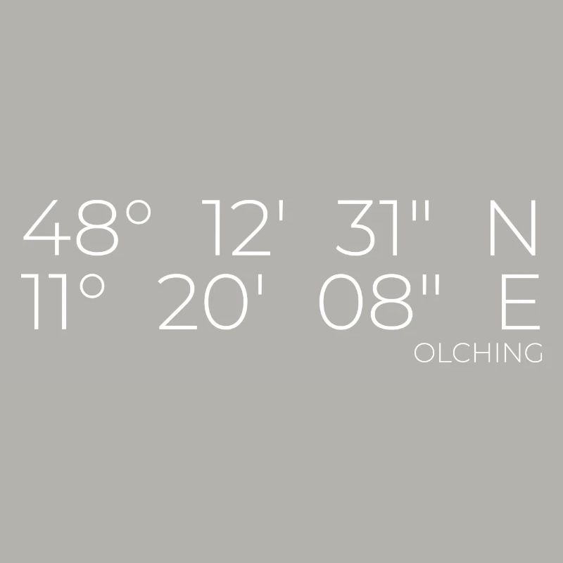 Coordinates Olching Bavaria