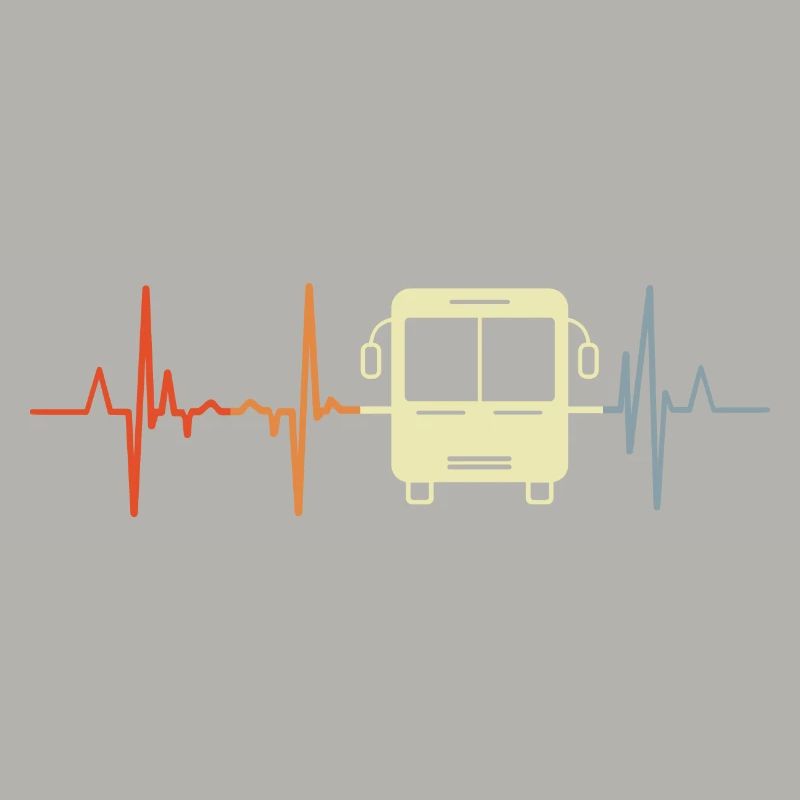Fréquence cardiaque du bus