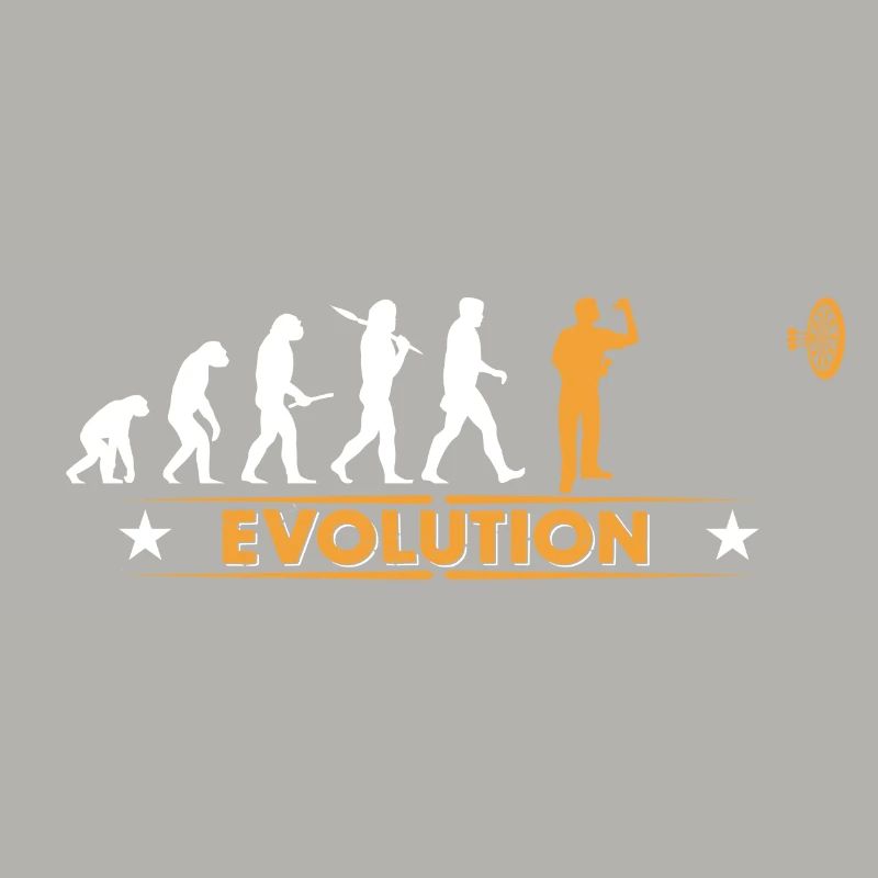 Dart - Evolution - orange/weiss