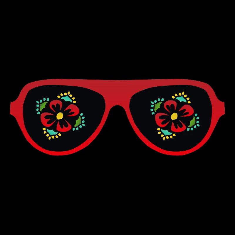 Sonnenbrille Blumenruhe