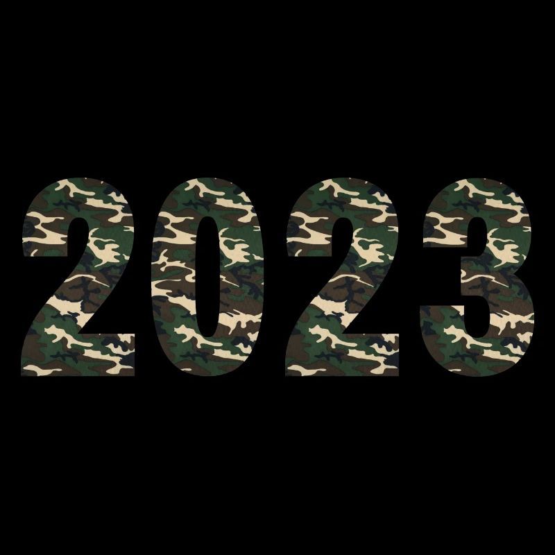 Year 2023 Camouflage Army War