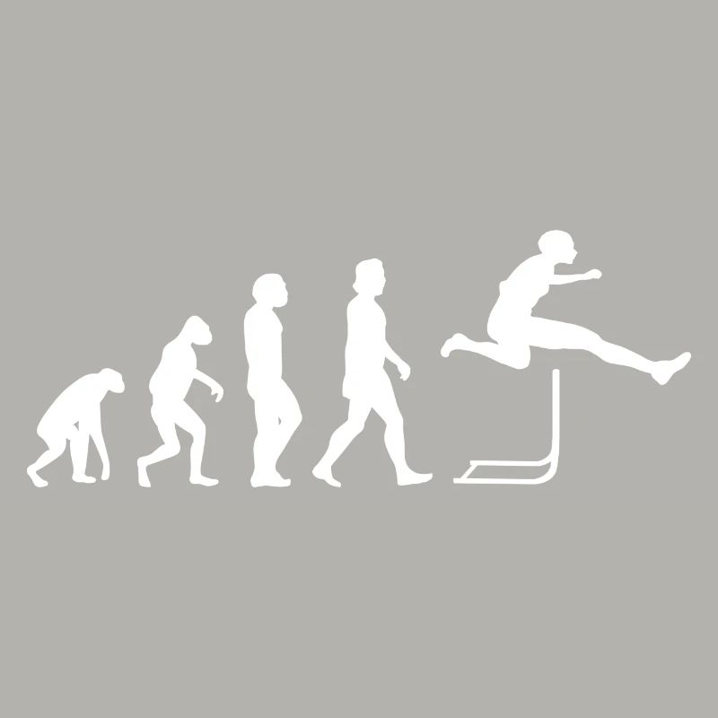 Hurdling Athletics Gift Hurdler