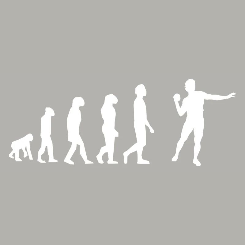 Evolution des Gewichtswurfs
