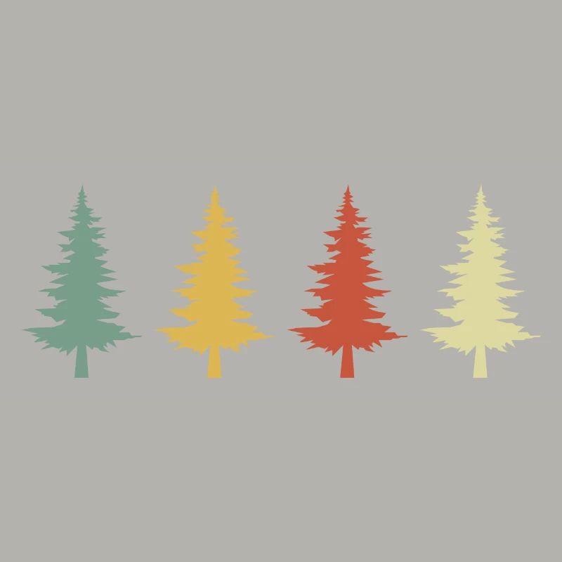 Vintage Retro Tree