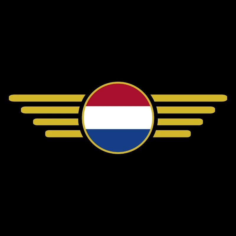 J’aime les Pays-Bas, T-shirt design de style élégance