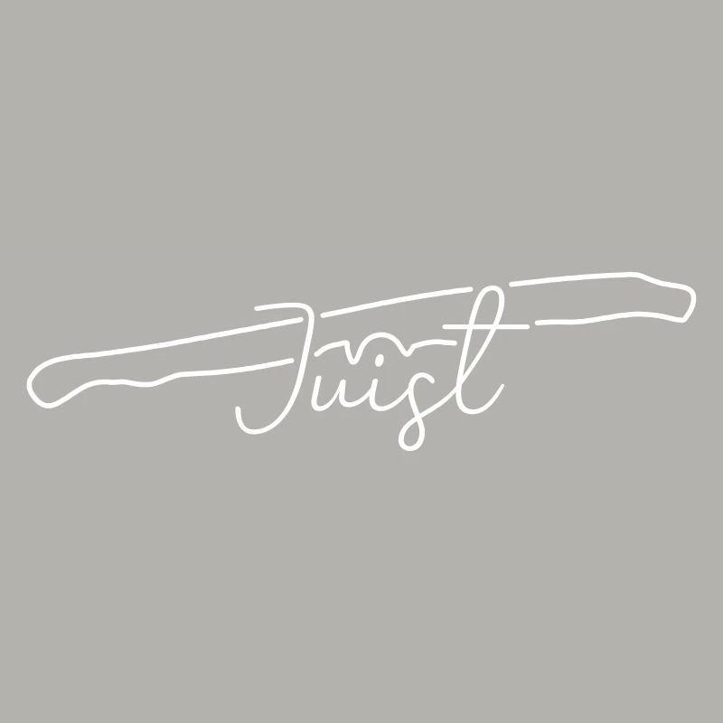 Juist | Map line art minimalism