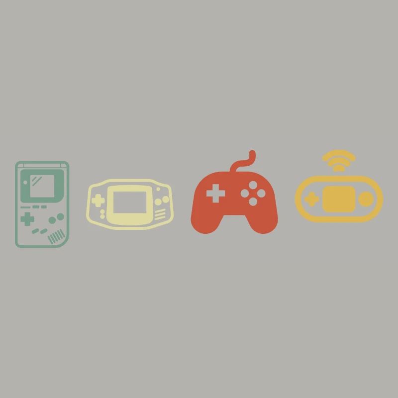 Vintage-Retro-Konsole