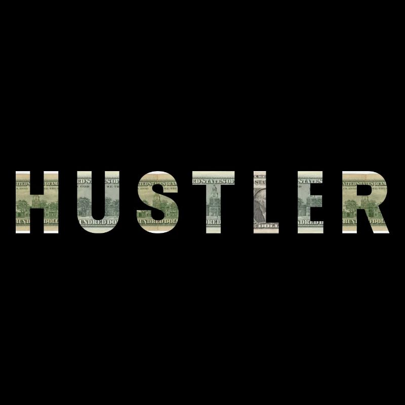 Hustler Dollar Bill Texture Motivation Inspiration
