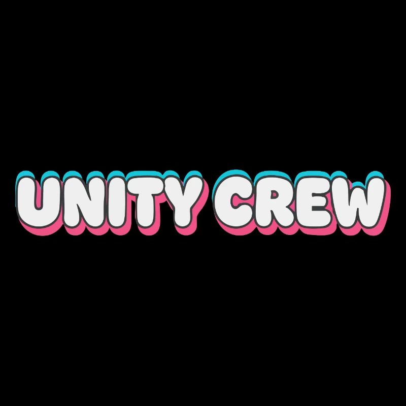 Unity Crew Graffiti-Farbblase