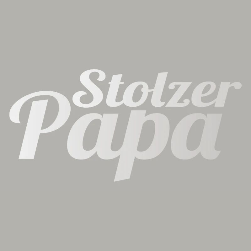 Stolzer Papa