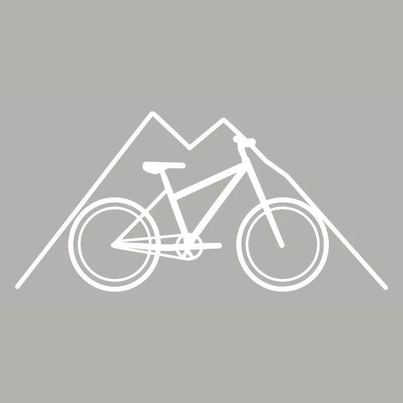 Mountainbiking Skizze