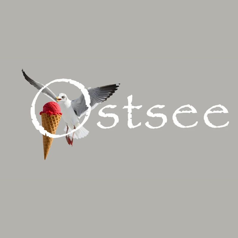 Ostsee Möwe Eisräuber Raubvogel