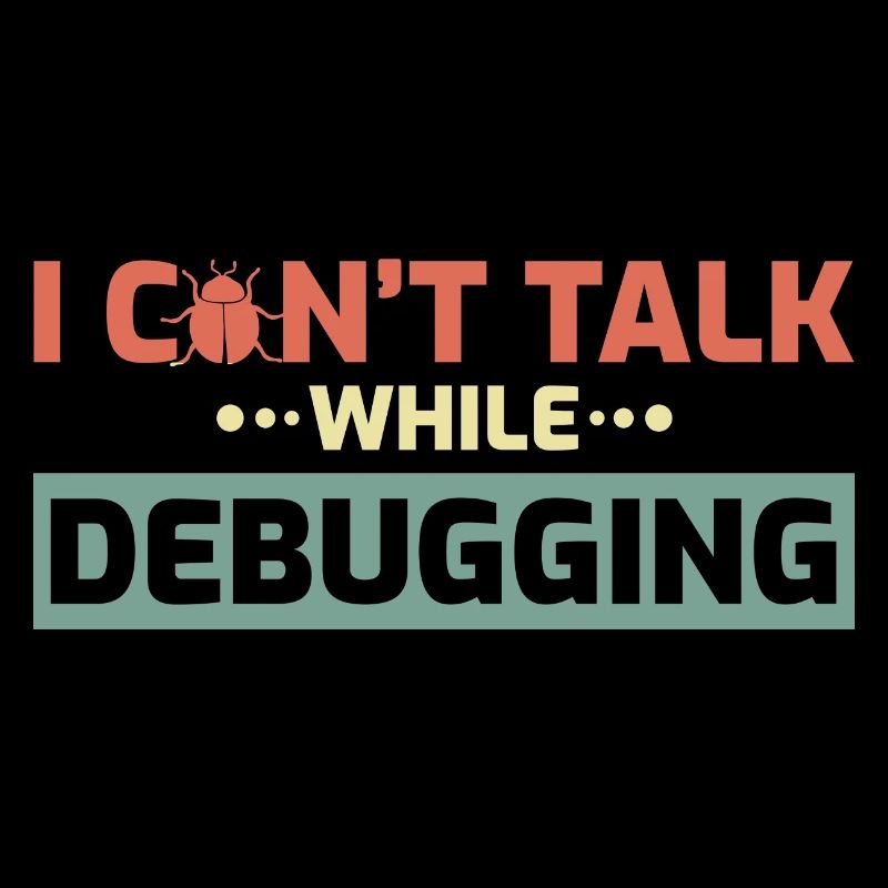 I Can't Talk While Debugging