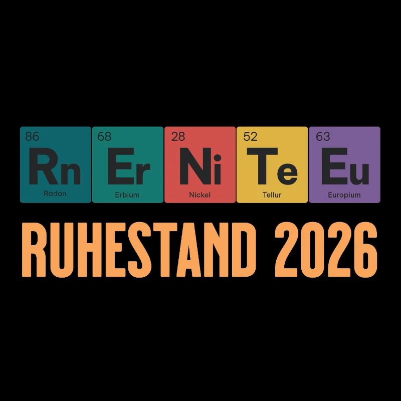 Pension 2026 Periodic Table Design