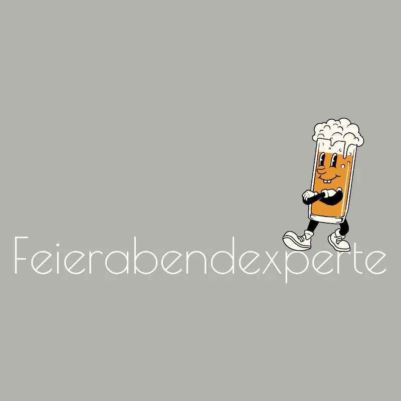 Feierabendexperte Bierheld Cartoon