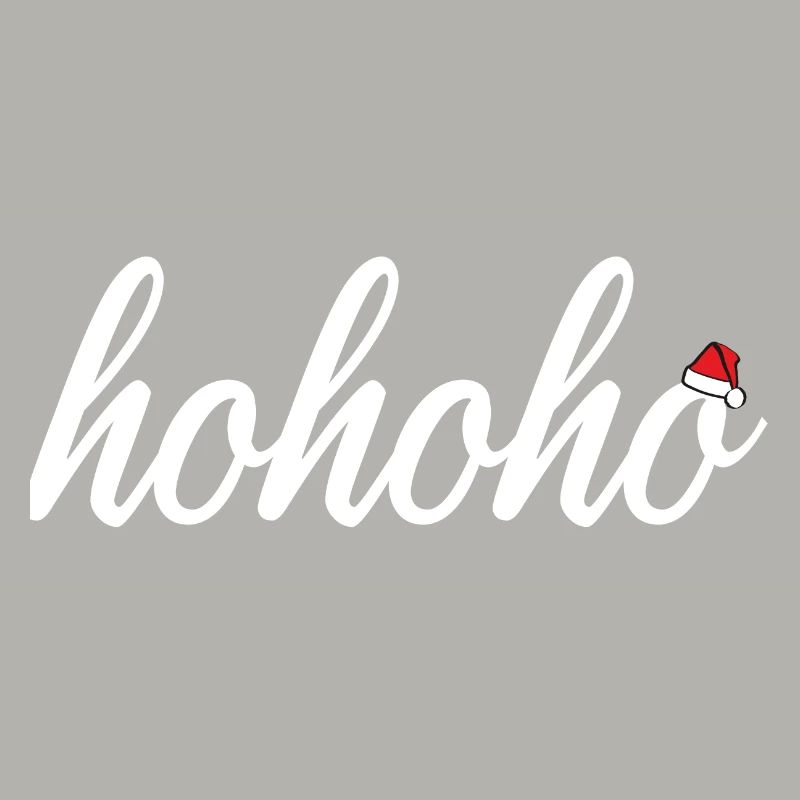 hohoho mit der Mütze vom Weihnachtsmann