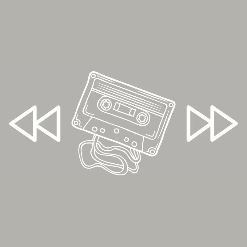 Audiokassette - schneller Vor- oder Rücklauf