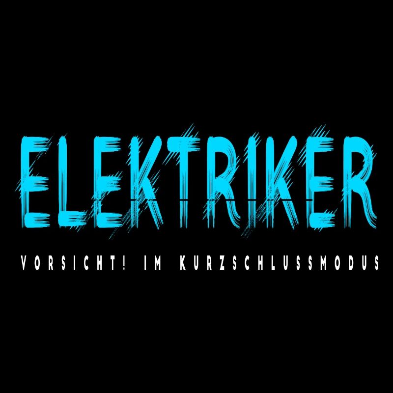 Elektriker Handwerker Design