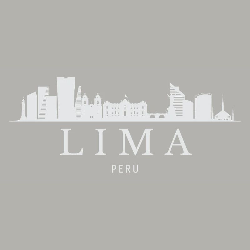 Lima Skyline, Lima Peru