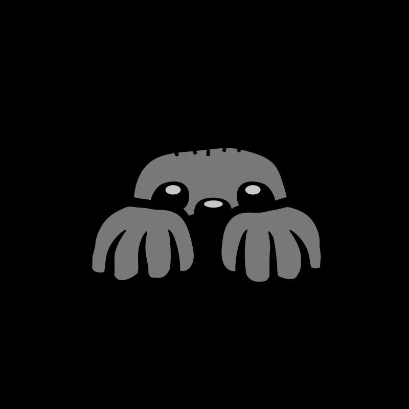 Mole looks out
