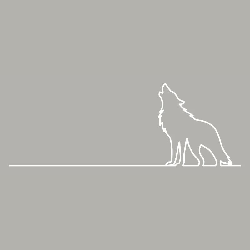 Wolf Outline