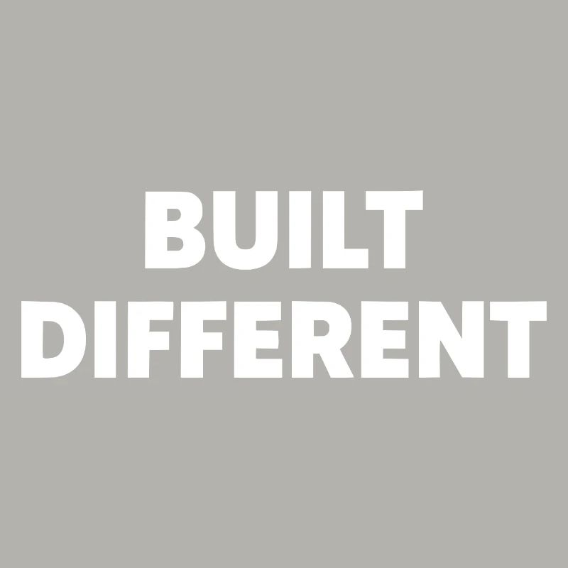 Construit différemment – Typographie audacieuse