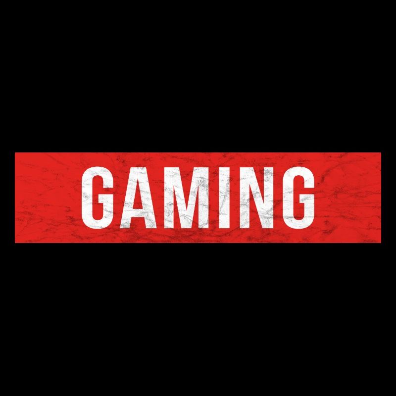 Gaming - Roter Block Scratch
