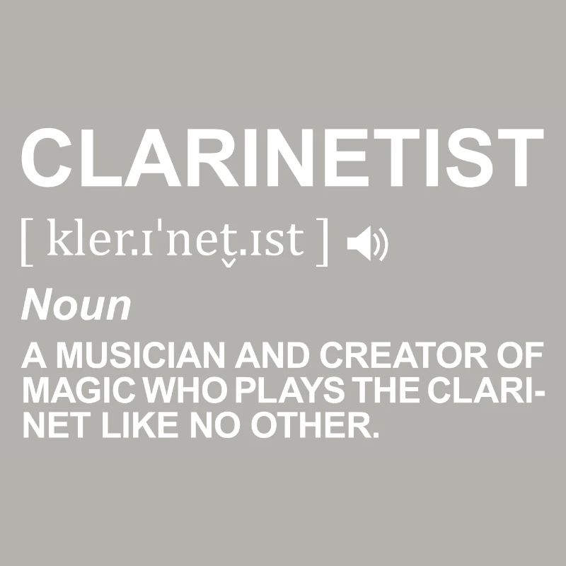 Clarinet player definition